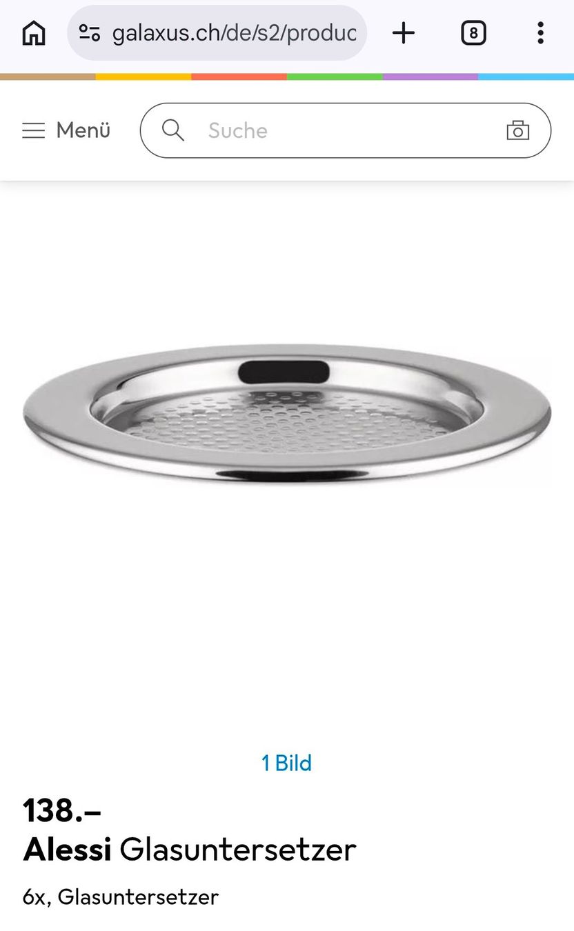 Alessi Sottobicchieri: Alessi Untersetzer Set – Usato da Horgen venduto da mar_tdt5 3