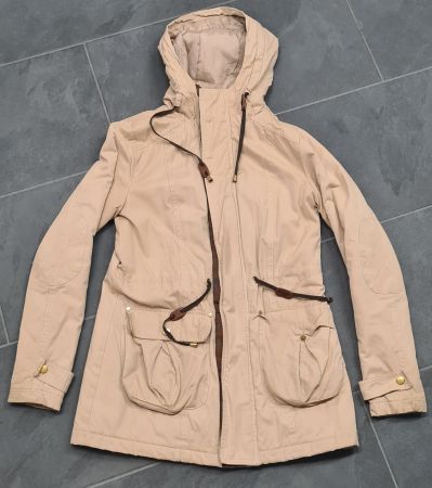 Übergangsjacke Gr. S beige