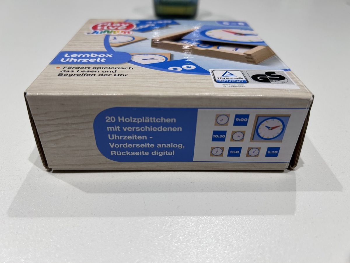 Giochi: Play Tive Junior, Lernbox Uhrzeit. Neuwertig – Usato da Neuendorf venduto da Juhlin01 1