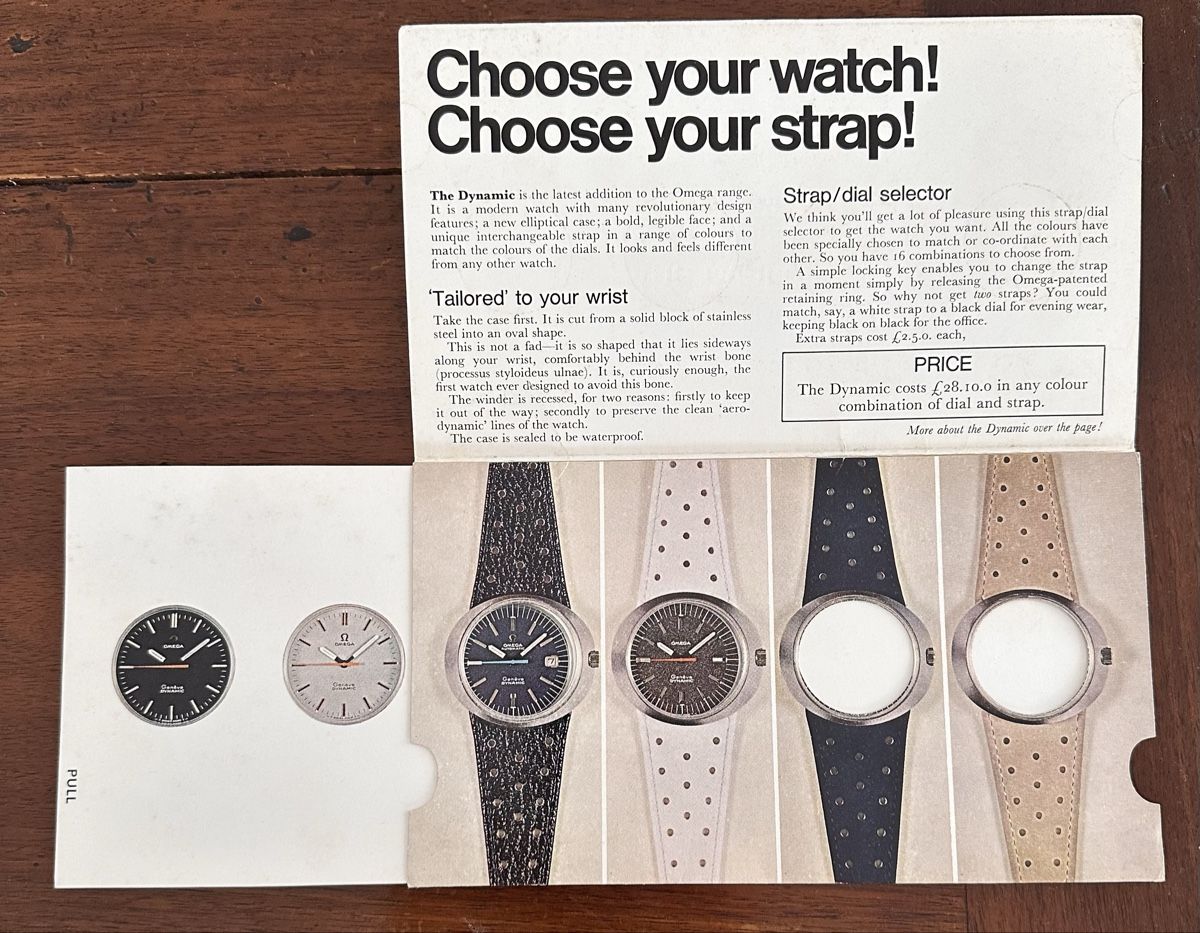 Omega Orologi: Omega Dynamic Brochure – Usato da Tenero venduto da .xxxxxxxxxx10 2