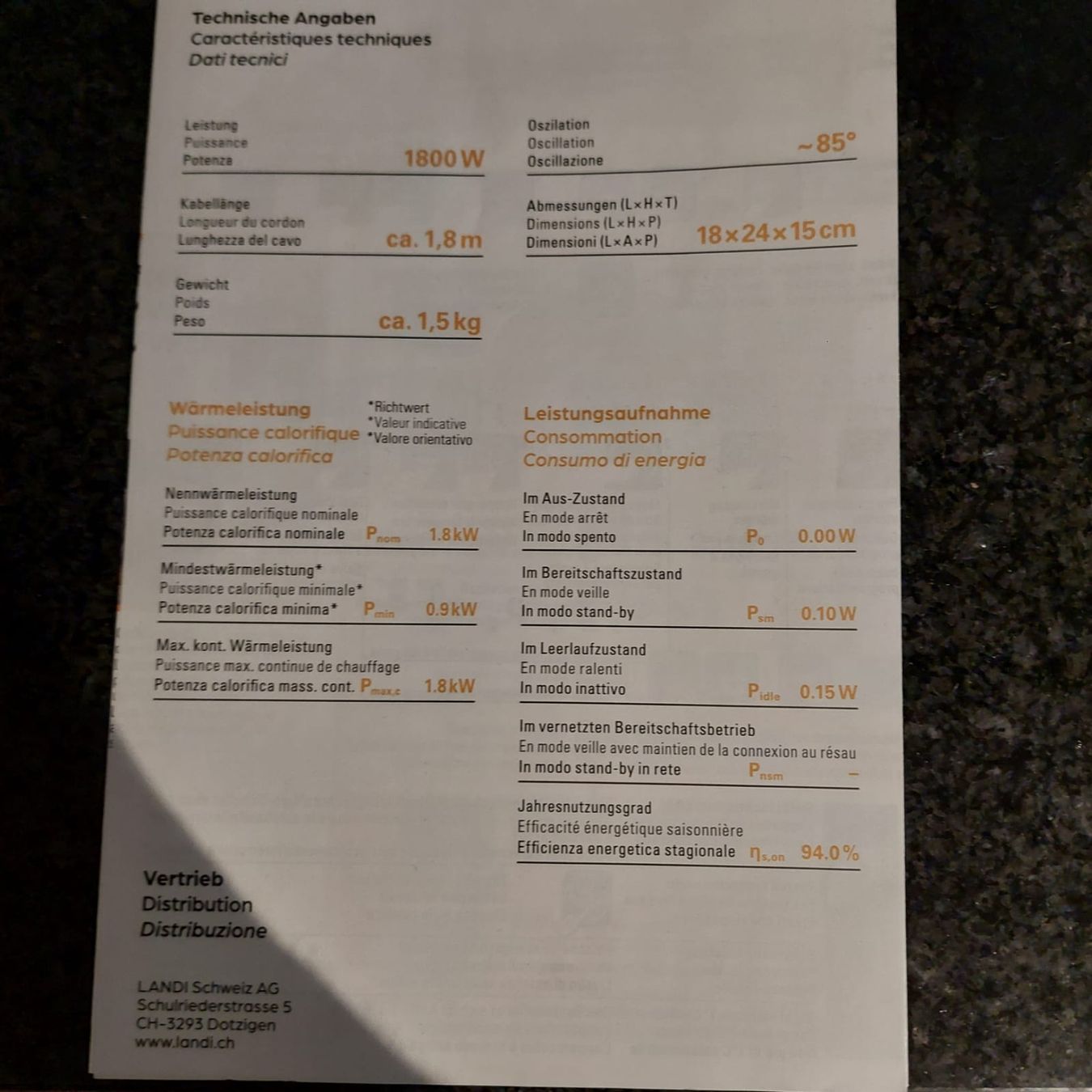 Radiatori: Keramik Heizlüfter – Usato da Eriz venduto da tomes61 1