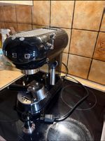 SMEG Siebträger Espressomaschine schwarz guter Zustand