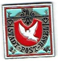 Stadt-Post-Basel Taube
