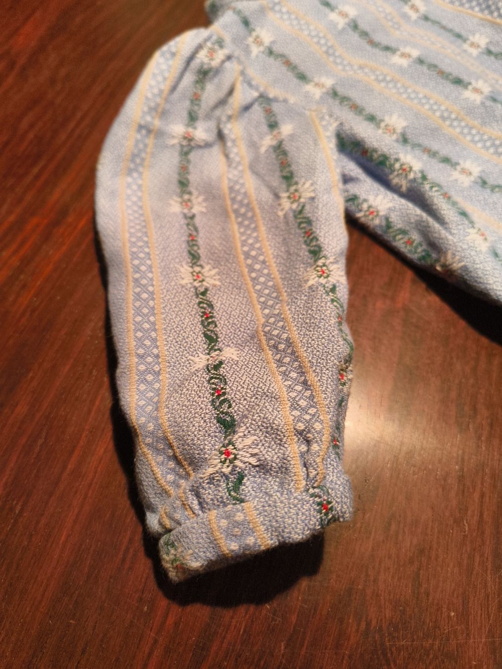 Bambole: Edelweiss Hemd für Puppe Bäbi – Usato da stettlen venduto da VintageBern_ch 6