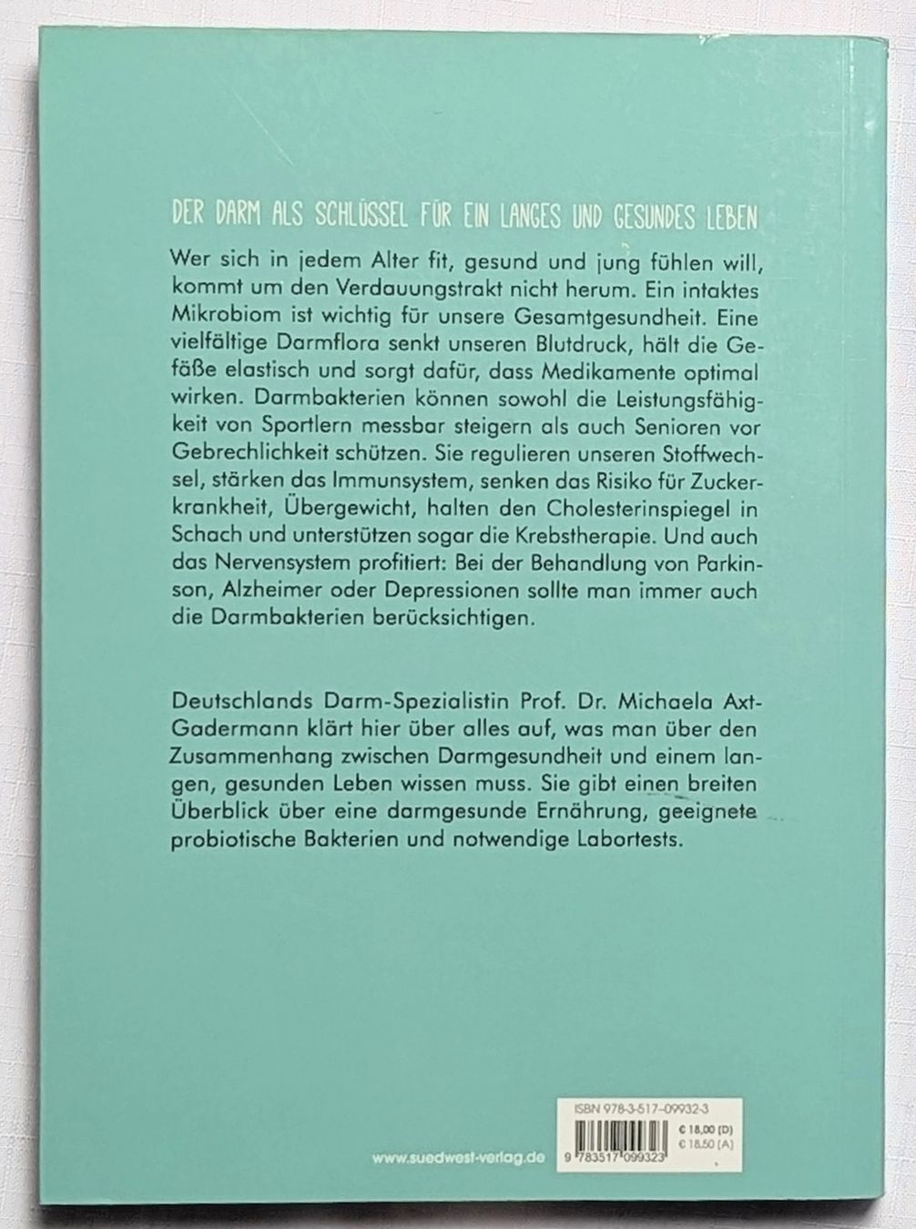 Libri: Gesund mit Darm - Michaela Axt-Ga – Nuovo (secondo la descrizione) da Wängi venduto da ABIZONE-86 1