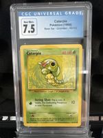 Caterpie Pokémon Karte, 1999 Base Set - Selten, Top Zustand!