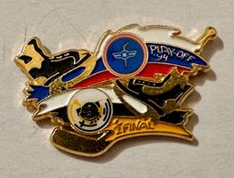 EHC Kloten - HCL Lugano vintage pin