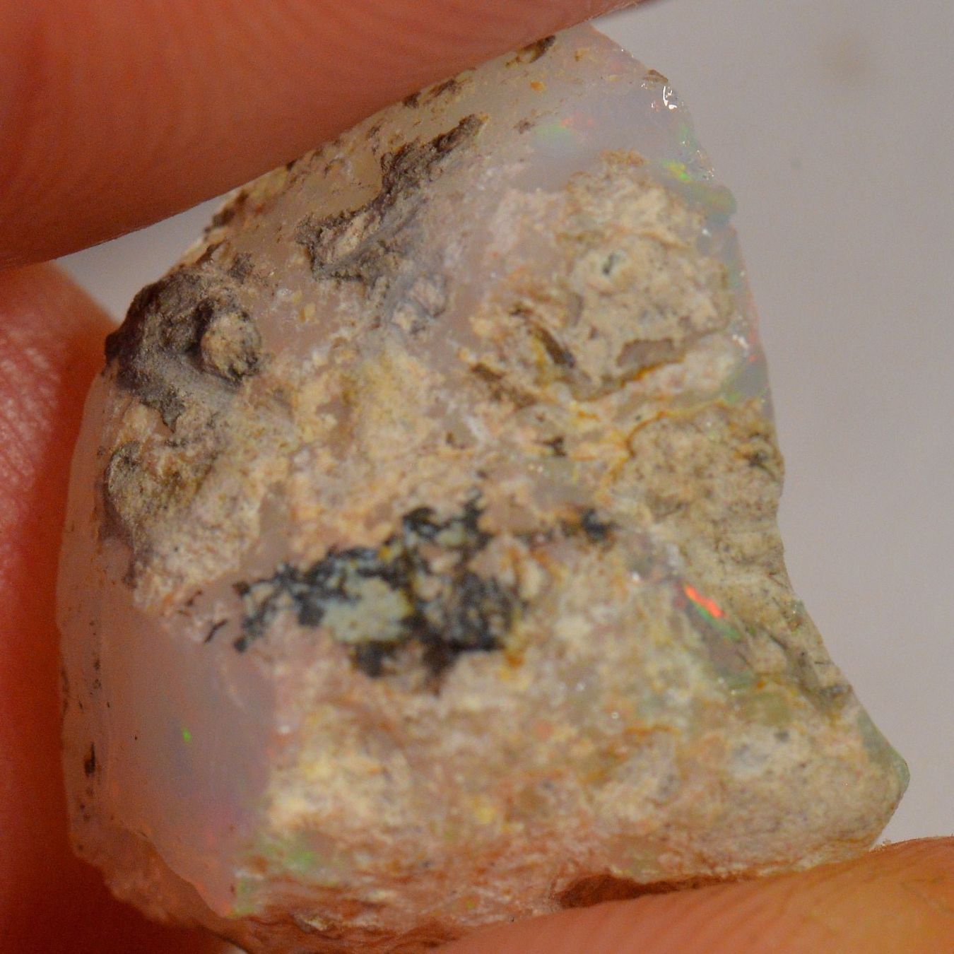 Edelsteine: 12.3 Karat - Roher Äthiopischer Welo Opal – Neu (gemäss Beschreibung) aus Rüti ZH von DeinOpal 2
