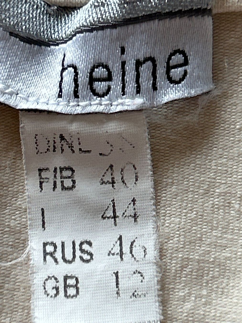 Heine Top: Trägertop beige von Heine Gr. 38 – Usato da Brunnen venduto da Nala2929 5