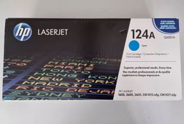 HP Color LaserJet 1600/2600 cyan Toner, 124A / Q6001A