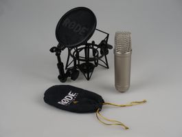 Rode NT1-A (Mikrofon Sets mit Popschutz)