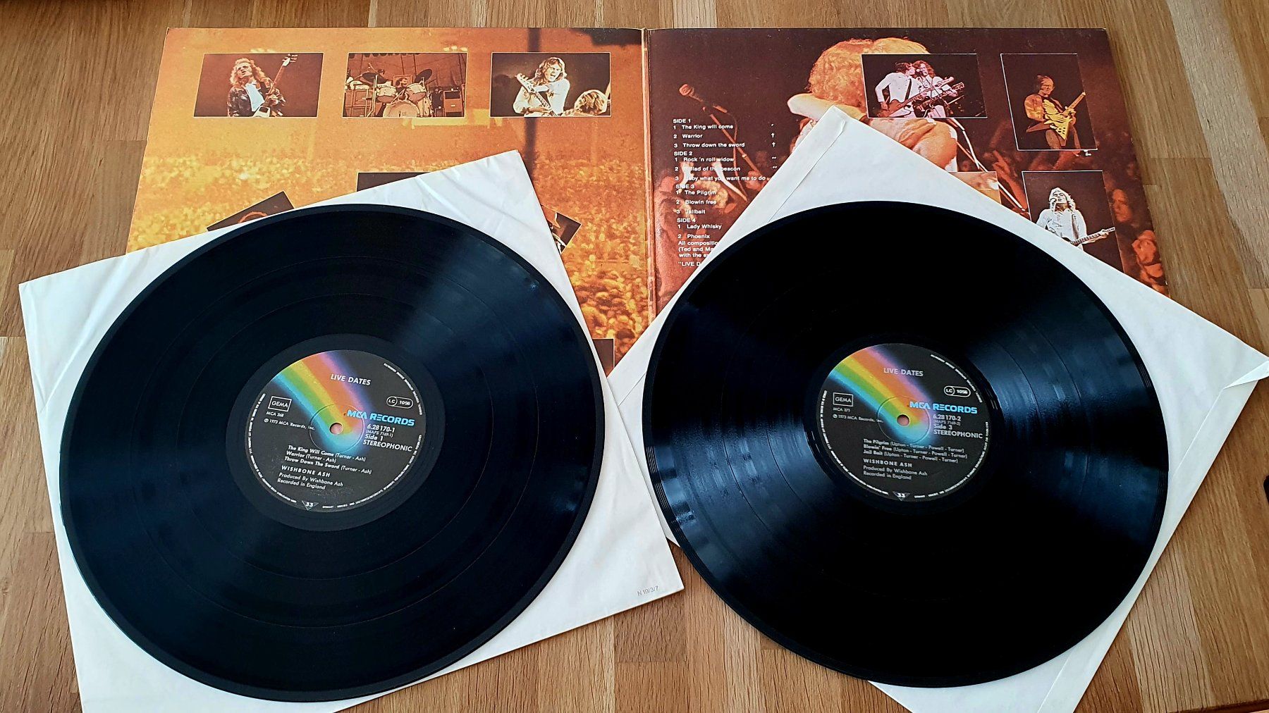 Schallplatten: WISHBONE ASH, Live Dates, 2LP, MINT- ! – Gebraucht aus Kreuzlingen von Cdschlumpf 2
