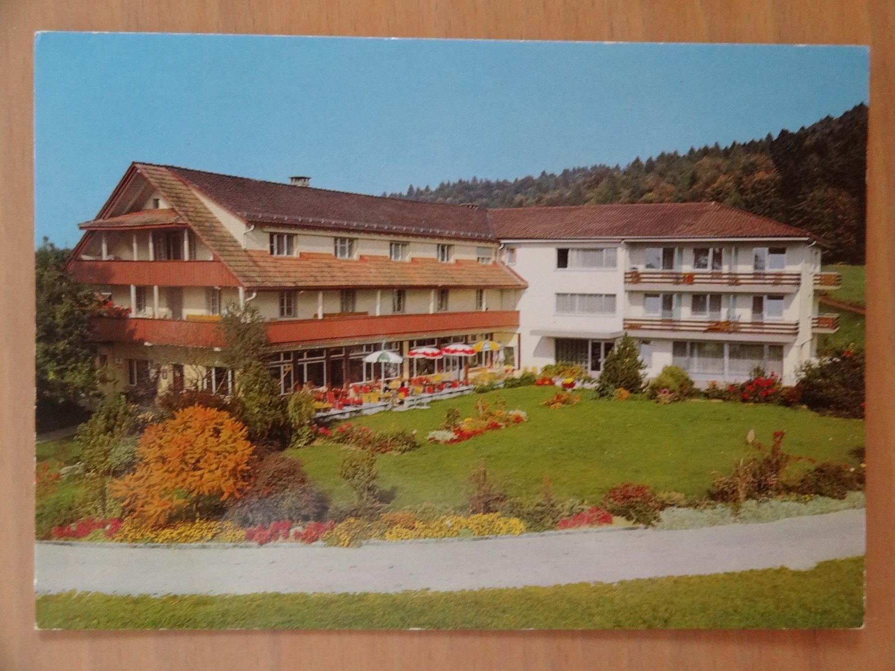 Cartoline postali: Seengen - Kurhaus Eichberg - 1978 – Usato da St Léonard venduto da Riglin
