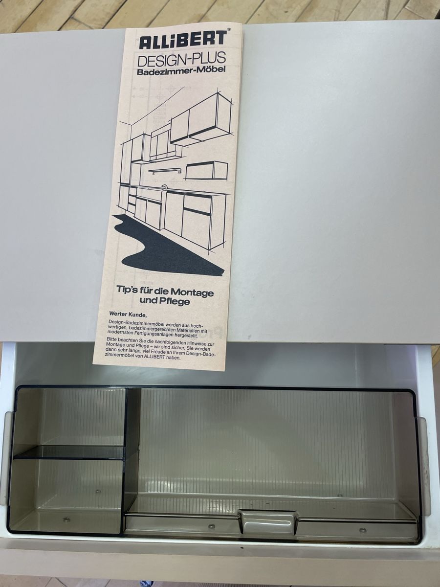 Cassettiere: Allibert Badzimmermöbel mit Schublade, – Nuovo (secondo la descrizione) da Dagmersellen venduto da casatualiq 6