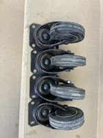 4x Wicke Schwerlastrollen 100mm, Top Zustand, Schwarz!
