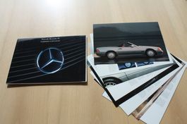 Mercedes SL R 129 Portfolio Prospekt 2/1989 FR