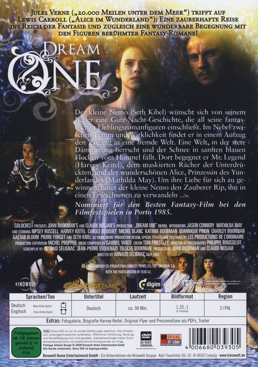 Tutti i DVDs: DREAM ONE (1984) – Nuovo (secondo la descrizione) da Gelterkinden venduto da Tri-Tra-Trallala 1