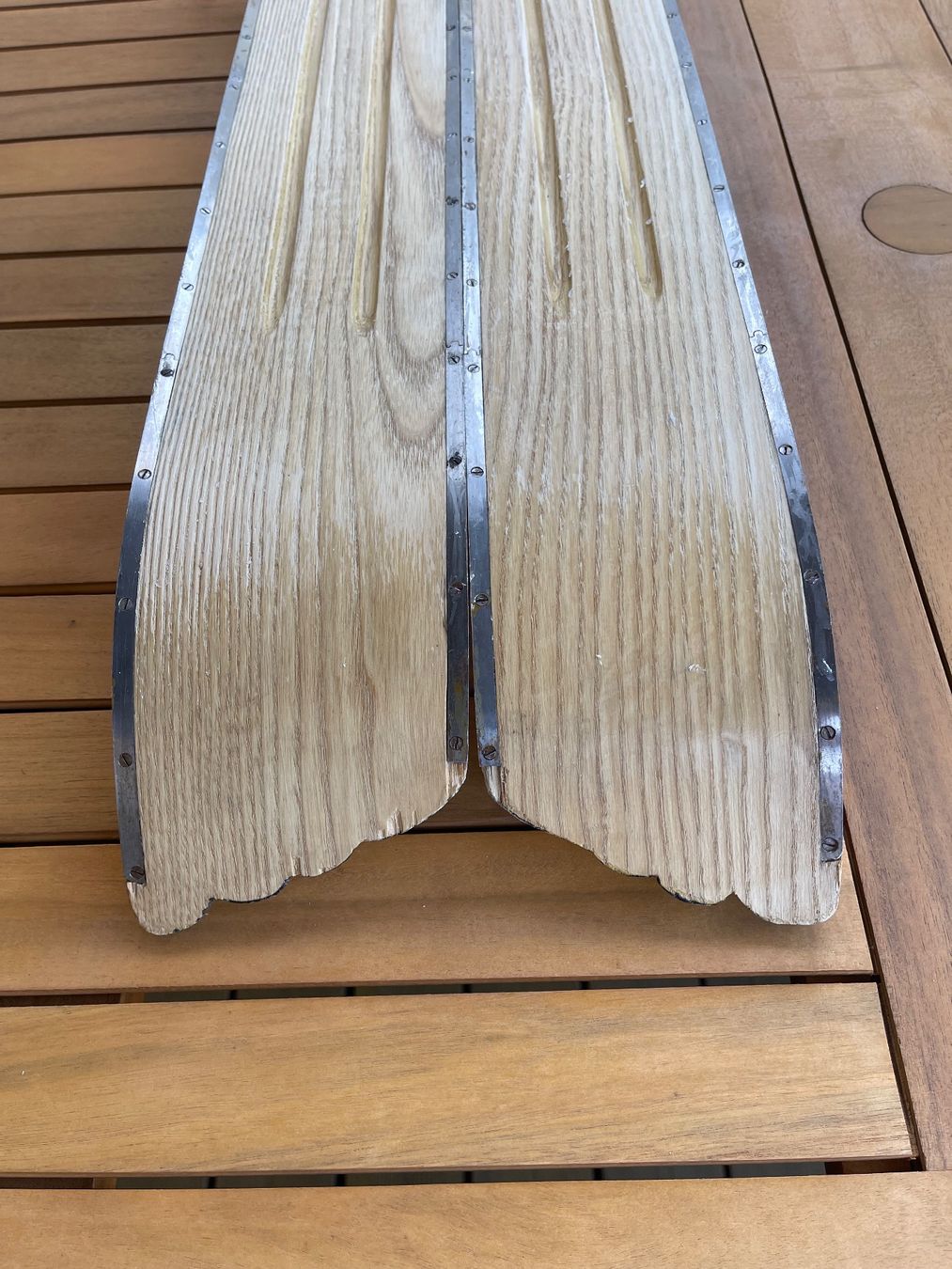 Skis: Holzski mit Bindung – D'occasion à Turbenthal par mmtuescher 3