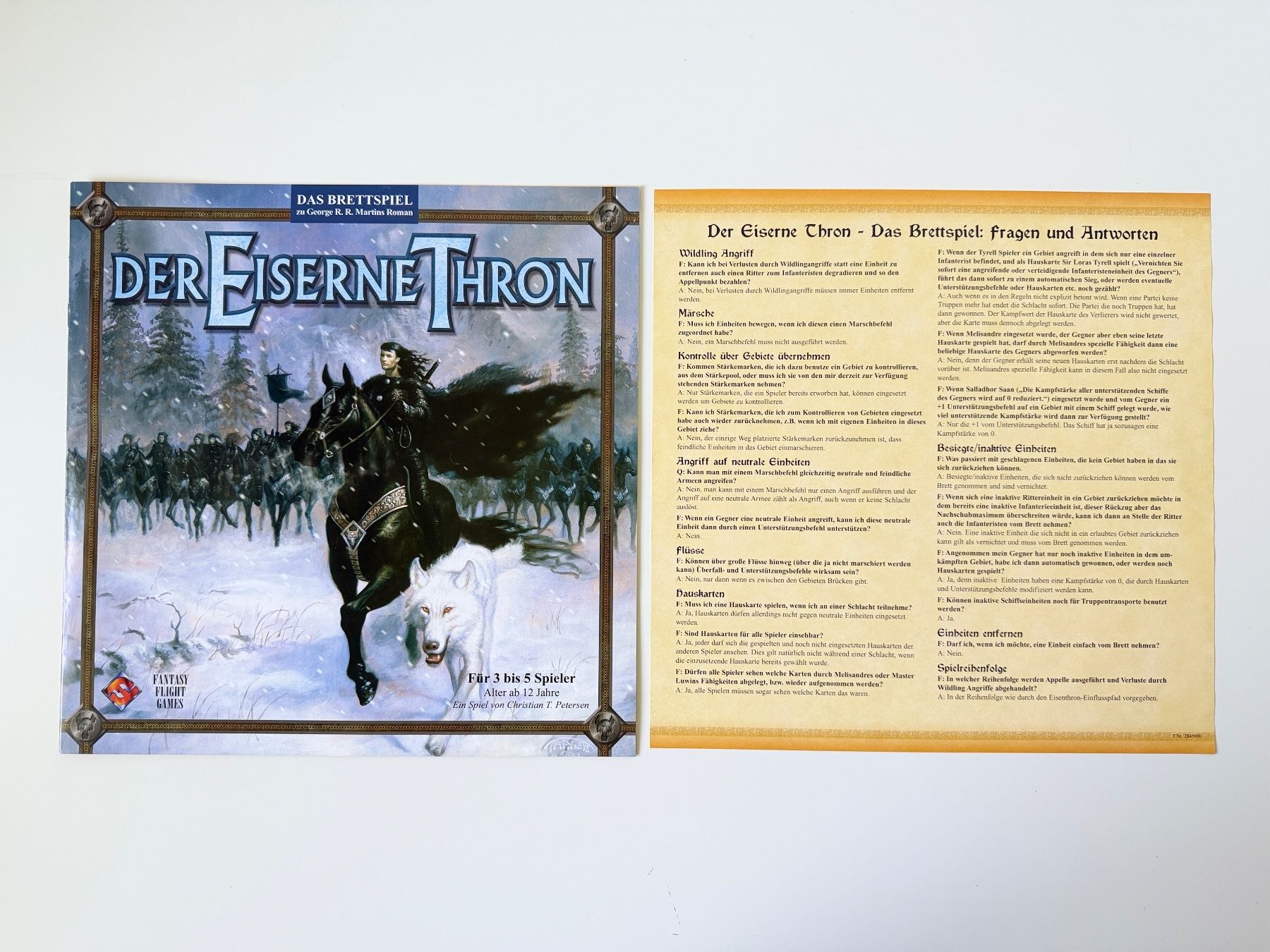 Giochi: Der Eiserne Thron - Das Brettspiel + Erweiterung – Usato da Bern venduto da McFlurry_08 5