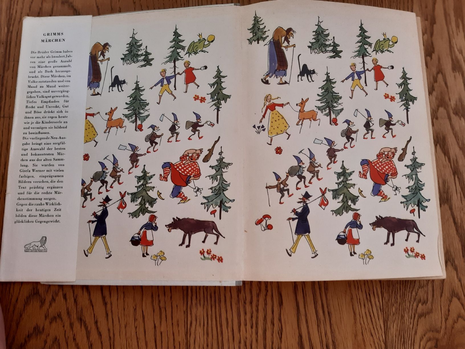 Libri: Grimms Märchen. 1. Auflage 1956. – Usato da Spiegel b. Bern venduto da hopplas 3