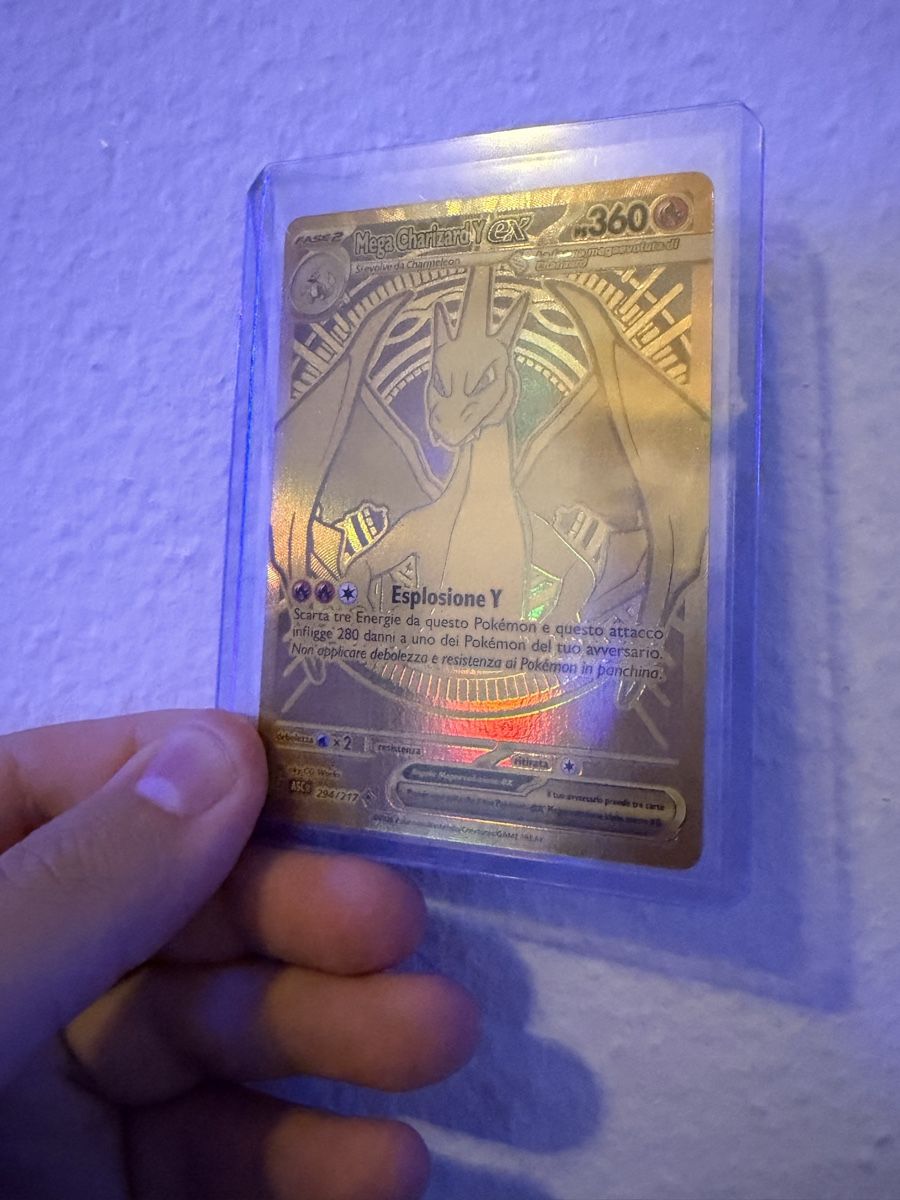 Pokémon Carte collezionabili: Mega Charizard Y Ex Gold 294/217 – Nuovo e nell'imballaggio originale da Bioggio venduto da Alexx2003 2