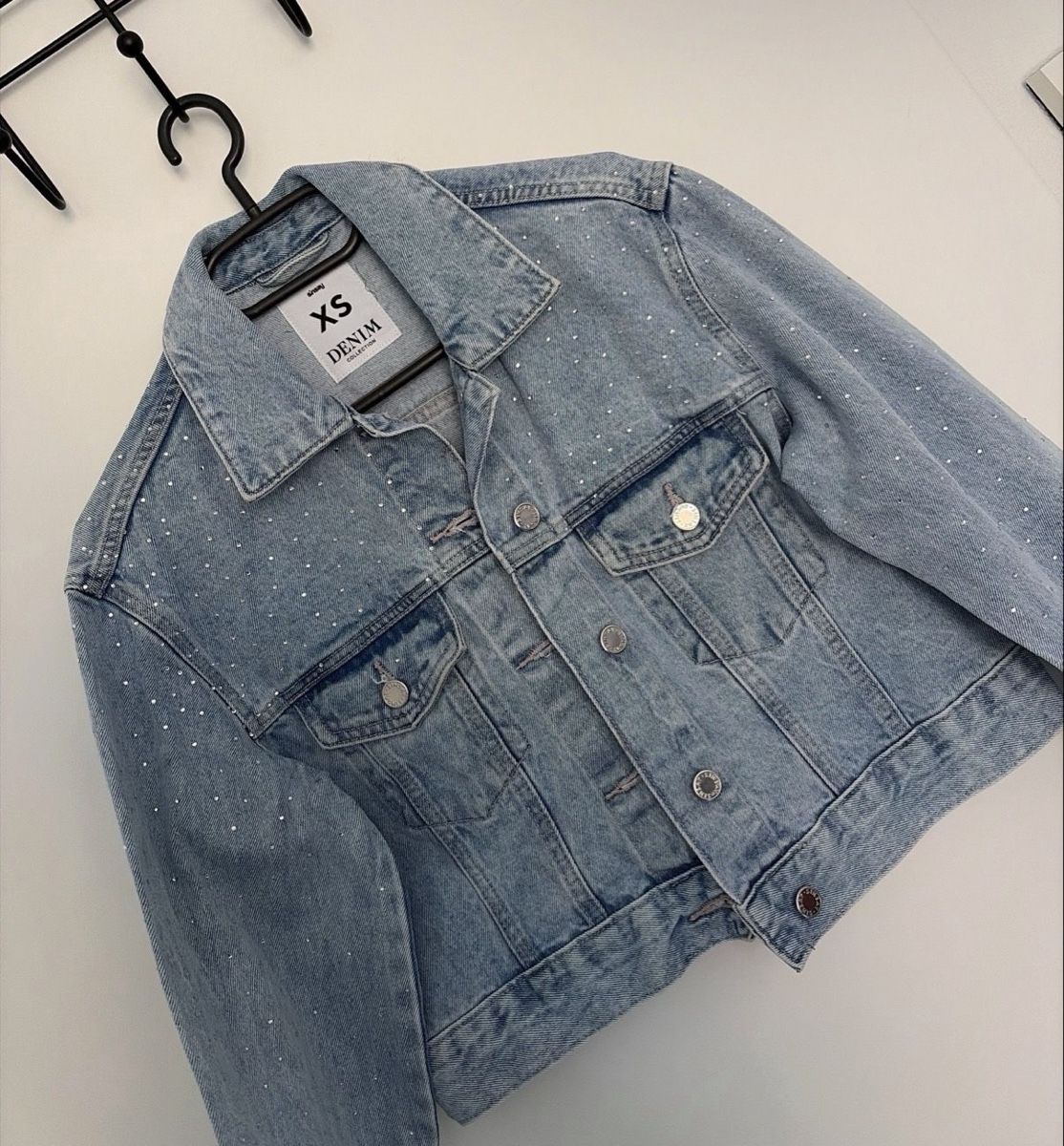 Giacche: Denim Collection Jeansjacke Strass – Nuovo e nell'imballaggio originale da Bauma venduto da athena00