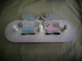 Kindergarderobe zum Aufhängen Babar