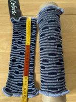 Colora Armstulpen / Mittli / Pulswärmer, D.Blau/Flieder, NEU
