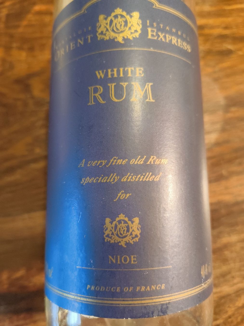 Altro: Orient Express White Rum leere Flasche 27cm – Usato da stettlen venduto da VintageBern_ch