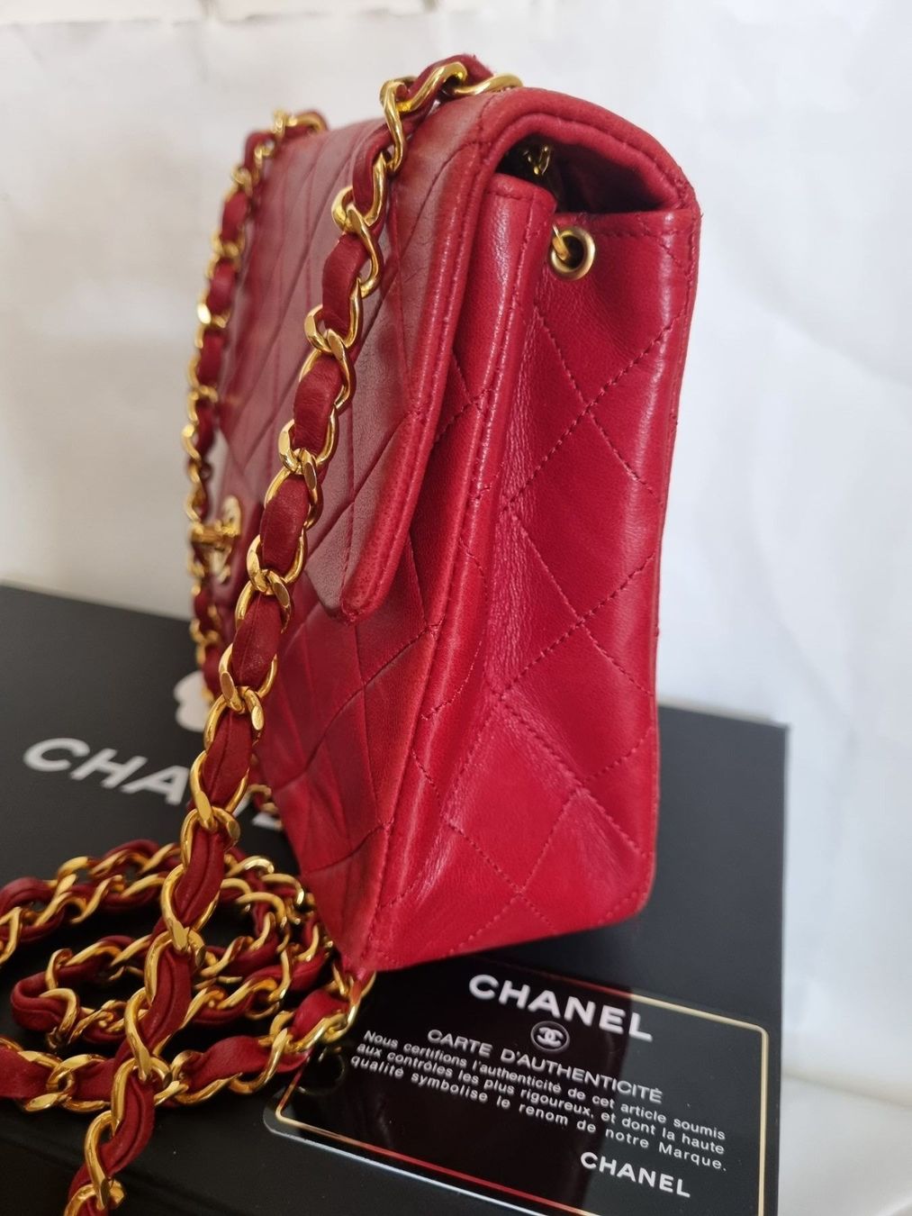 Chanel Borse da donna: Chanel Vintage mini Classic Single Flap – Usato da Zürich venduto da Stila17 1
