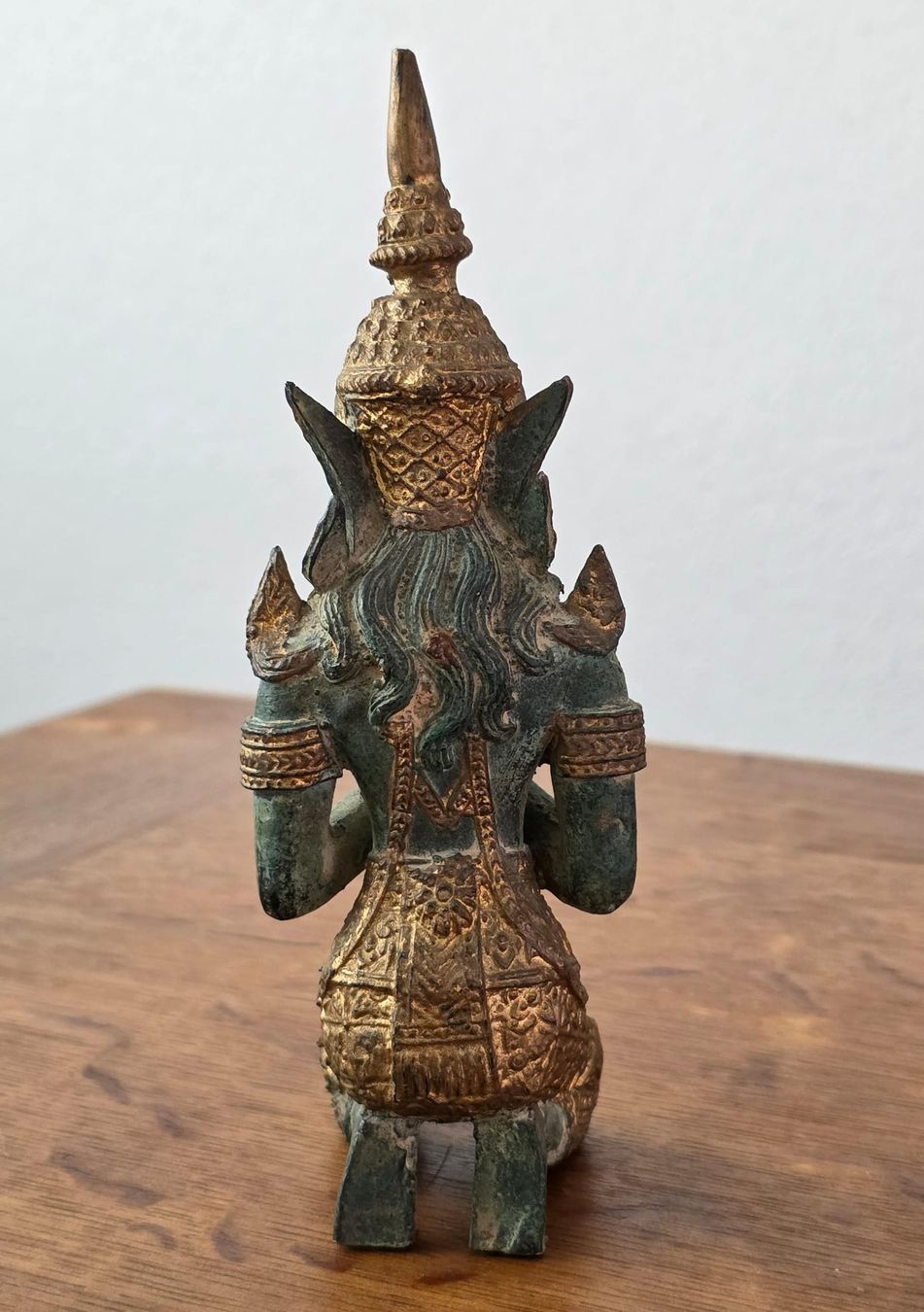 Figuren: Exotische Thai-Statue, Bronze, Glücksbringer – Gebraucht aus Rheinsulz von Dred 5