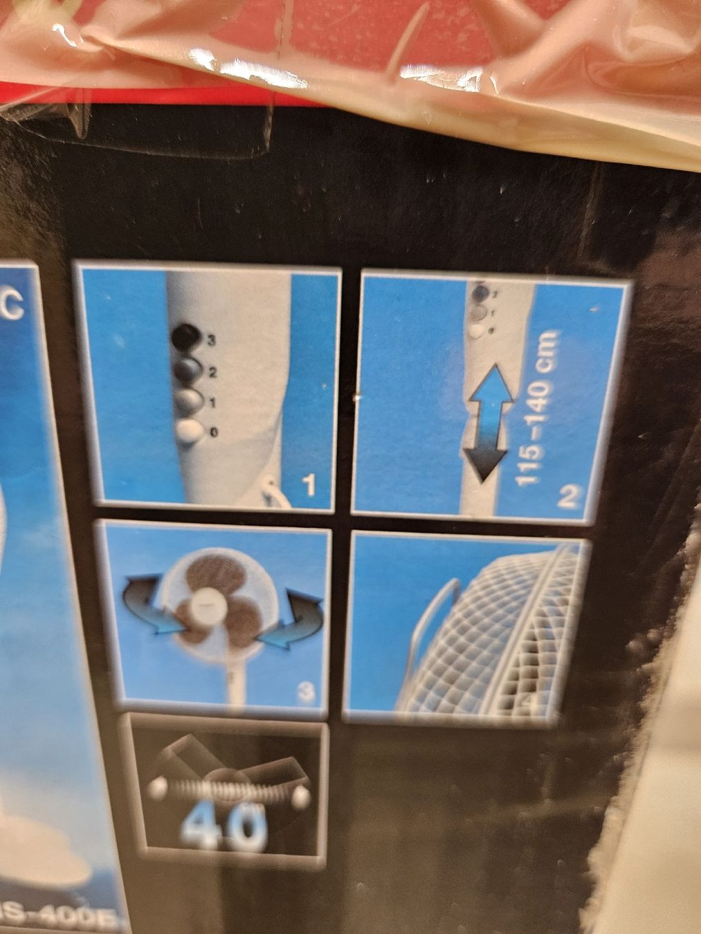 Ventilatori: Standventilator mit Schwenkfunktion - Stand up Fan – Usato da Zürich venduto da Giuseppe77 6