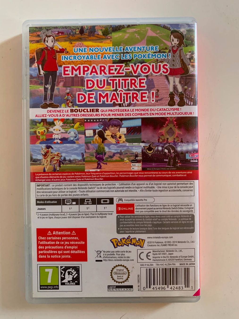 Pokémon Spiele: Jeux switch Pokémon bouclier – Gebraucht aus Cormondrèche von emi_r8g6 1