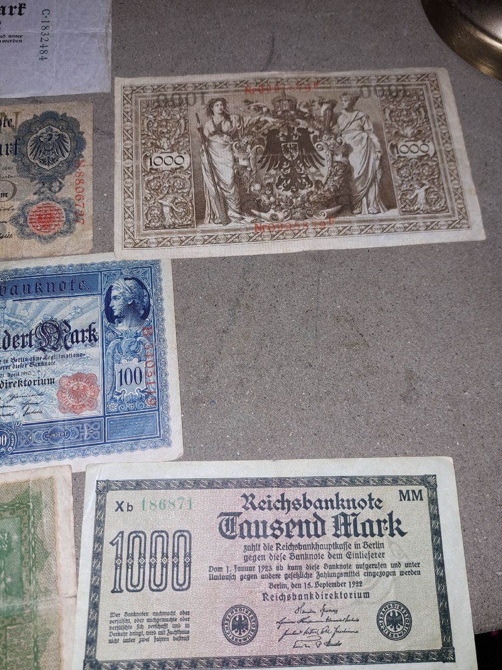 Banconote: Alte Deutsche Reichsbanknoten Sammlung,  – Usato da Kölliken venduto da Upcycling-by-Mc-TAM 2