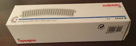 MÄRKLIN: 6 X GEBOGENE C-GLEISE 24224 R2 (WEICHEN) OVP