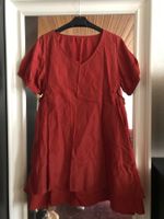 Tunique EWA I WALLA, taille S, 100% coton, orange corail
