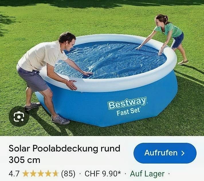 Piscine: Poolabdeckung und Poolsolarabeckung  – Usato da Aarau venduto da lumaru 1
