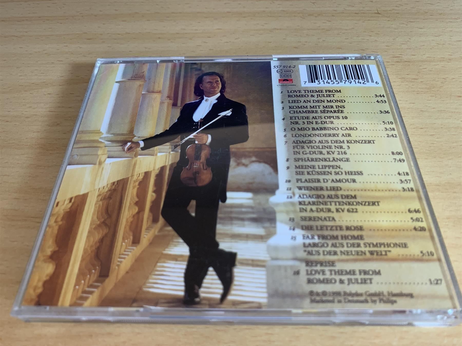 CD: André Rieu – Romantic Moments – Usato da Rikon im Tösstal venduto da Alpenmutz 1