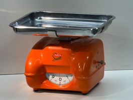 Vintage INCA  Küchenwaage, Orange, sehr selten