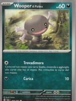 TCG POKEMON destino di Paldea PAF 058/091 WOOPER Italian