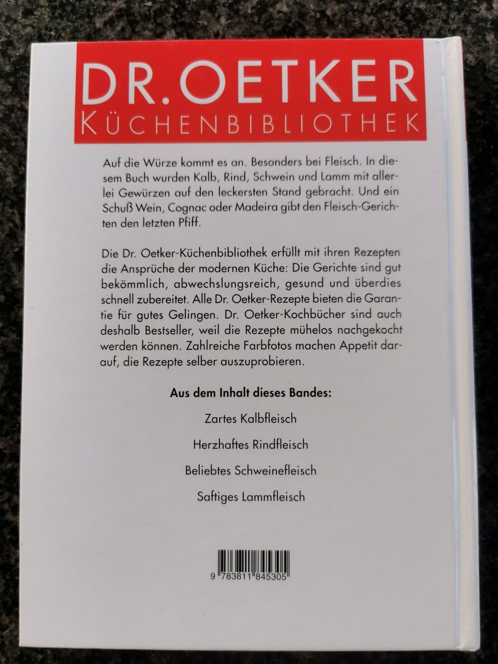 Libri: Dr. Oetker; Fleisch – Usato da Boniswil venduto da Totomat-Lady2 1