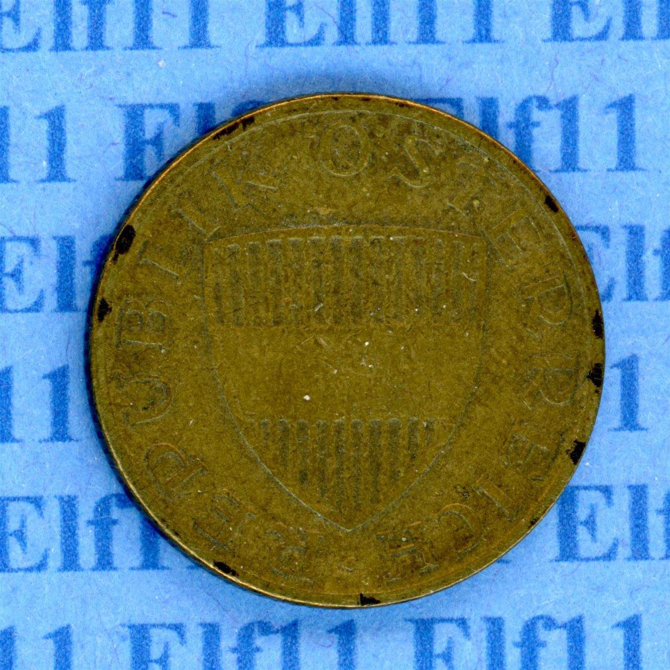 Tutti le monete: ATS___0.50 1966 ss 50 Groschen – Usato da Widnau venduto da Elf11 1