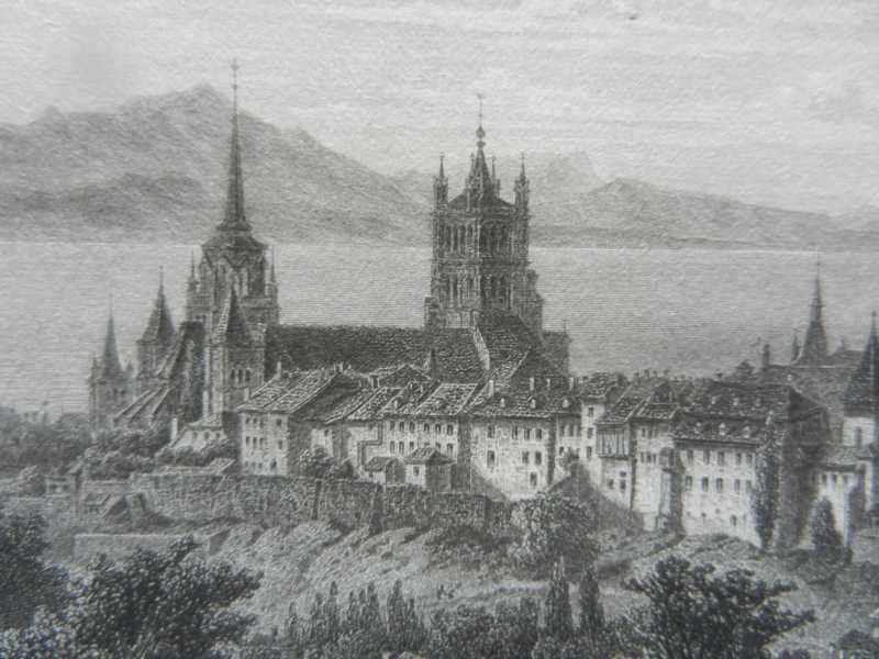 Stiche: Lausanne Stahlstich – Gebraucht aus Risch von Rischli15 8