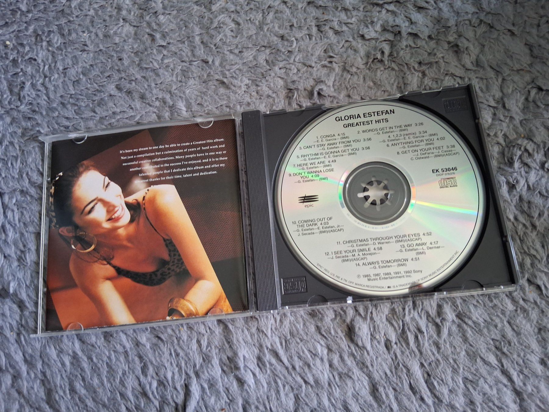 CDs: GLORIA ESTEFAN      GREATEST HITS    CD – D'occasion à Wetzikon ZH par Ramones01 2