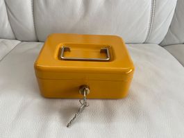 Kasse Geldkassette Metall abschliessbar inkl. 2 Schlüssel
