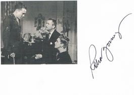 Robert Young 1907-98 Autogramm signiert Karte 10x15cm