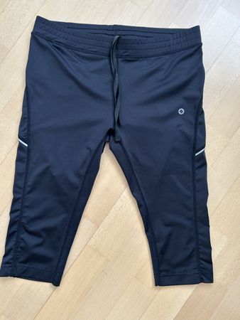 Sport-Capri-Leggins noir, Gr. 38/40