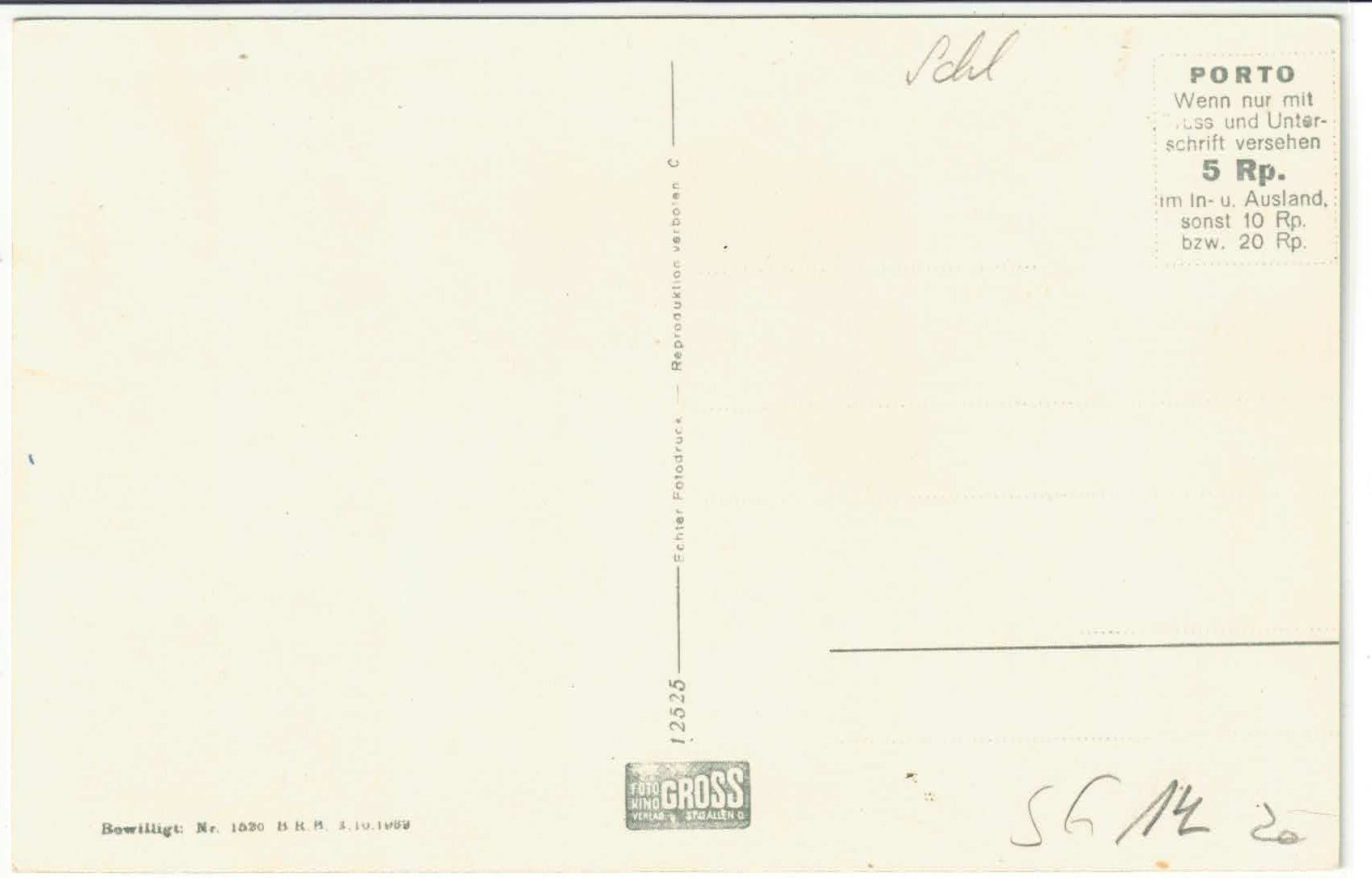 Cartoline postali: Hemberg Toggenburg mit Säntis – Usato da Ettingen venduto da Kartenplanet 1