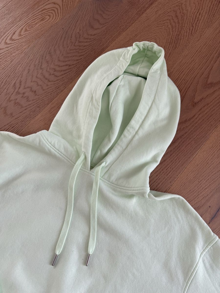H&M Maglioni & Felpe: Kapuzenpullover oversized hellgrün in XS – Difettoso da Richterswil venduto da KAYLEIGH_77 1