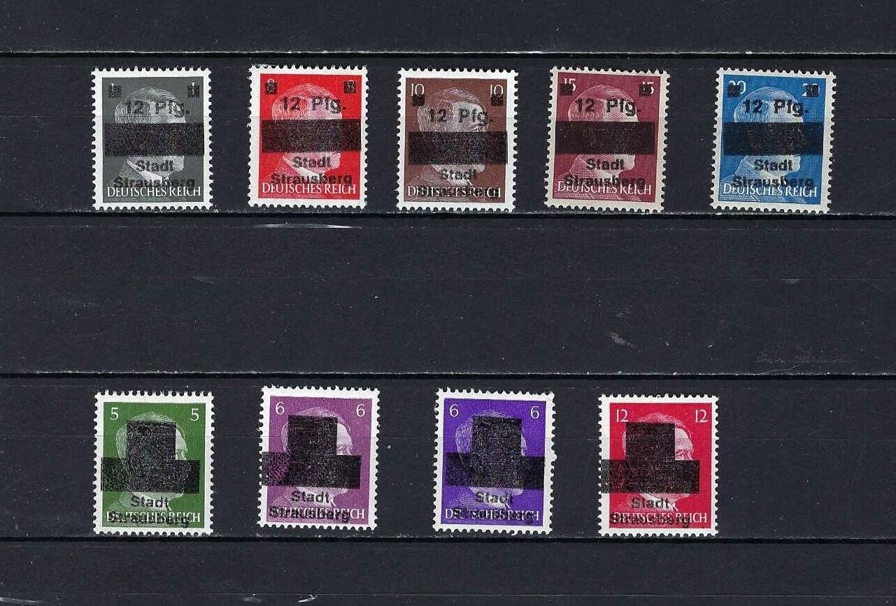 Alle Briefmarken: WKII Lokalausgabe Strausberg ** – Neu und originalverpackt aus Altstätten SG von Nandodax